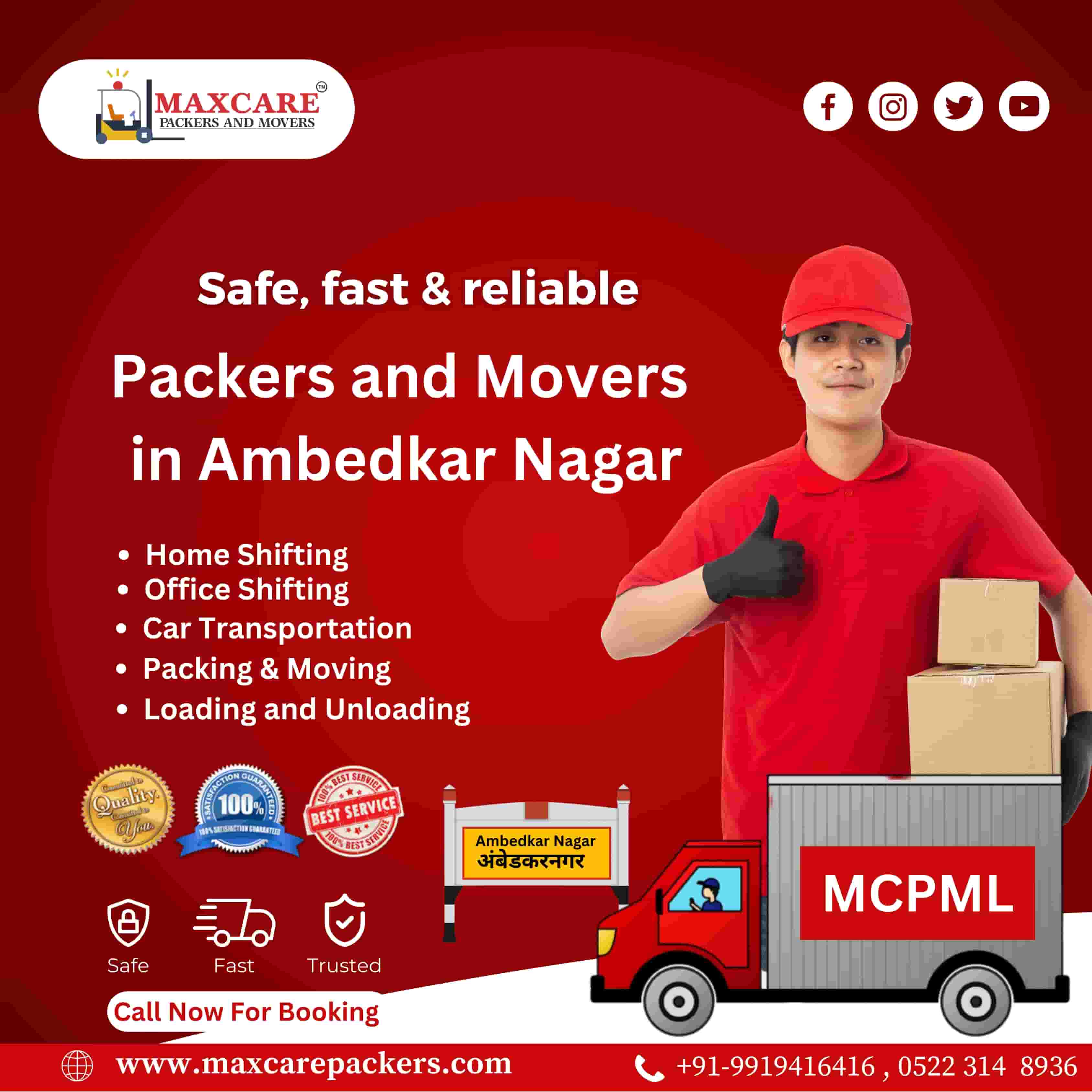 Packers and Movers in Ambedkar Nagar